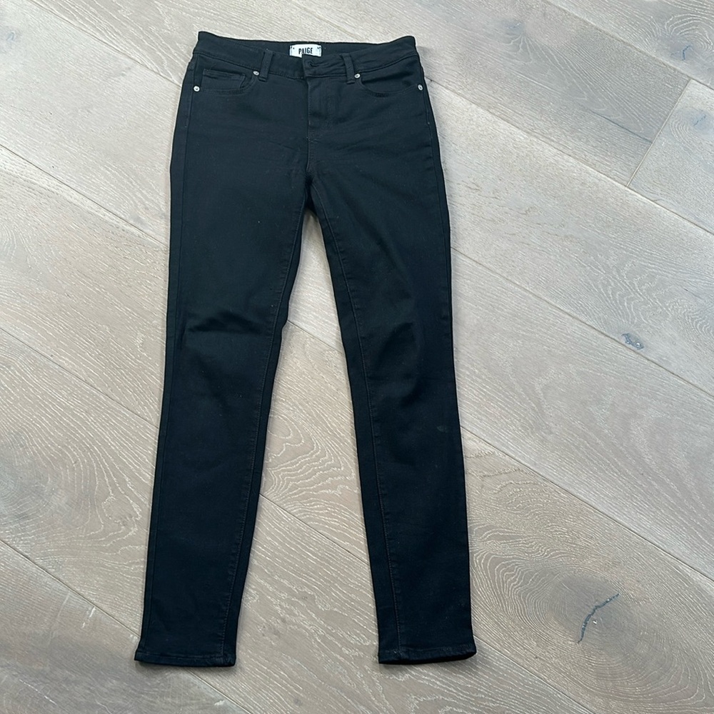 Paige Verdugo Ultra Skinny Black jeans